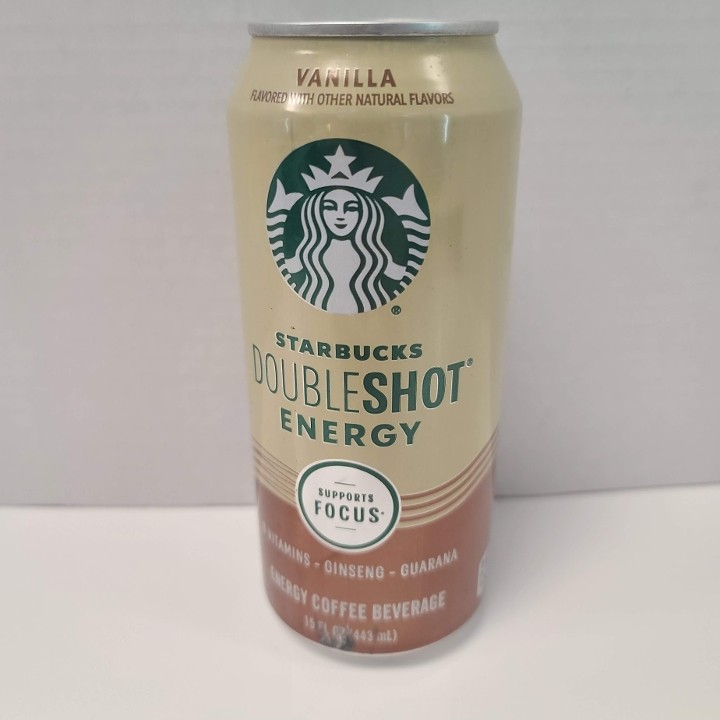 *Starbucks Double Shot Vanilla Can