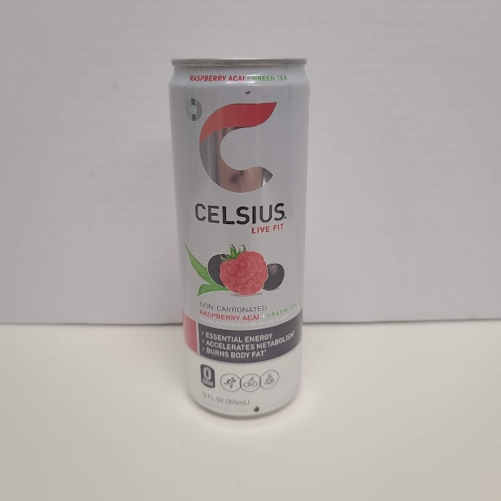 *Celsius Non Carb Raspberry Acai Green Tea