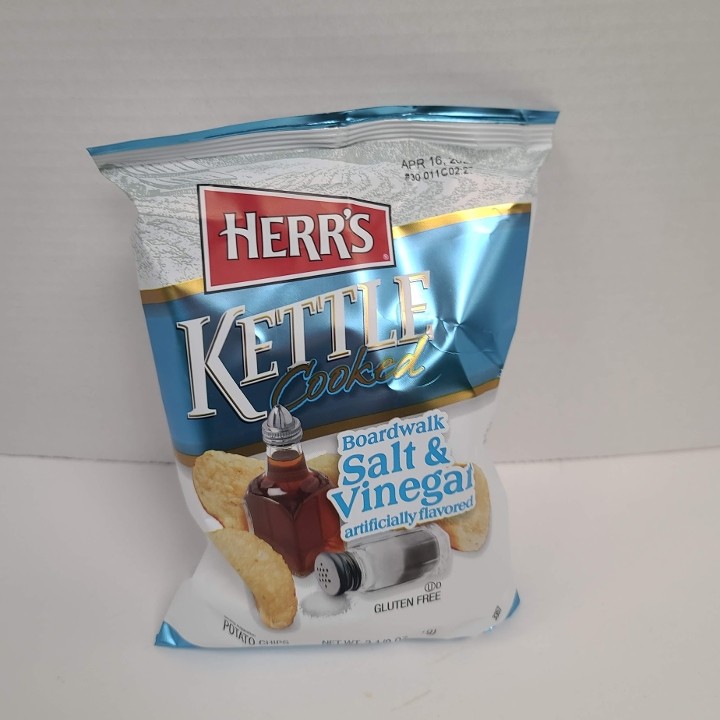 *Herr's Kettle Cooked Salt & Vinegar Small Bag