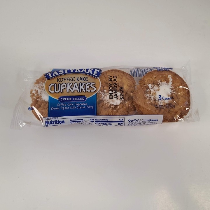 *Tastykake Koffee Kake Creme Filled 3pk