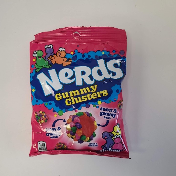 *Nerds Gummy Clusters Peg Bag