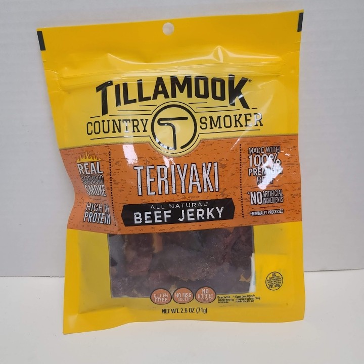 *Tillamook Teriyaki Beef Jerky Bag