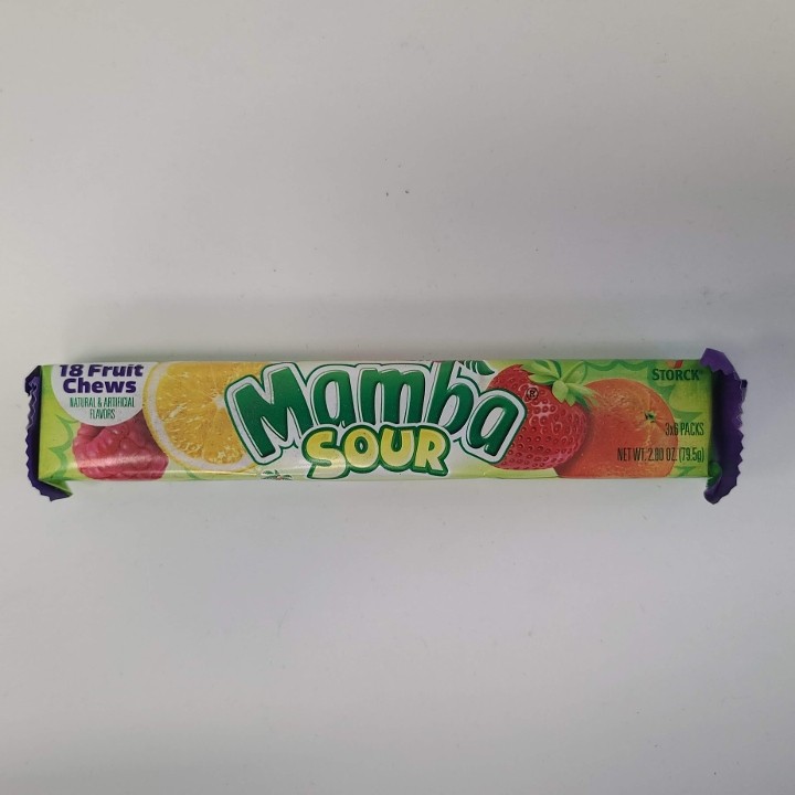 *Mamba Sour Fruit Chews