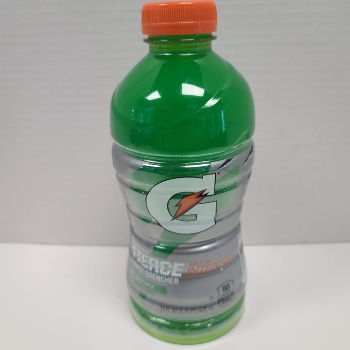 Gatorade 28 oz Plastic Squeeze Bottle, Green