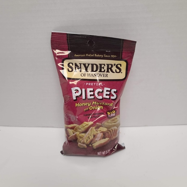 *Snyders Pretzel Pieces Honey Mustard & Onion Small Bag