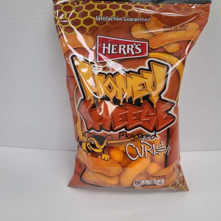 *Herr's Honey Cheese Curls Small Bag