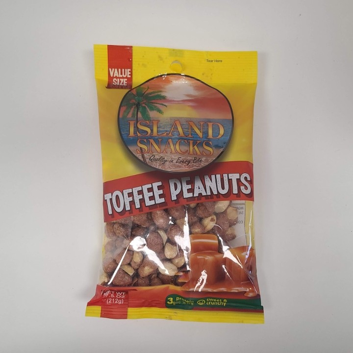 *Island Snacks Toffee Peanuts