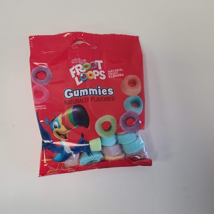 *Froot Loops Gummies Peg Bag