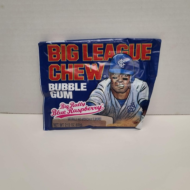 *Big League Chew Blue Raspberry