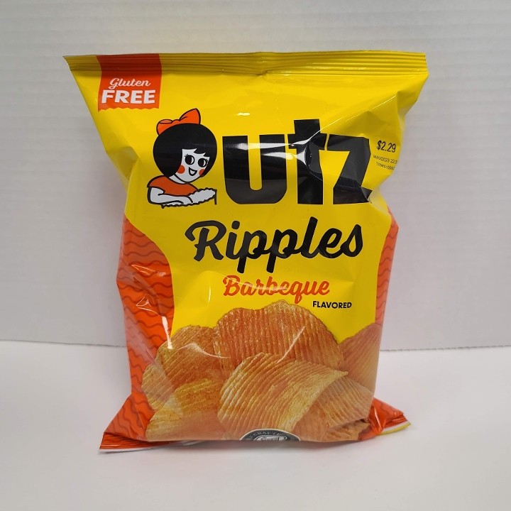 *UTZ BBQ Ripples Large Bag