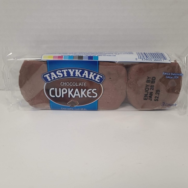 *Tastykake Chocolate Cupcakes 3pk