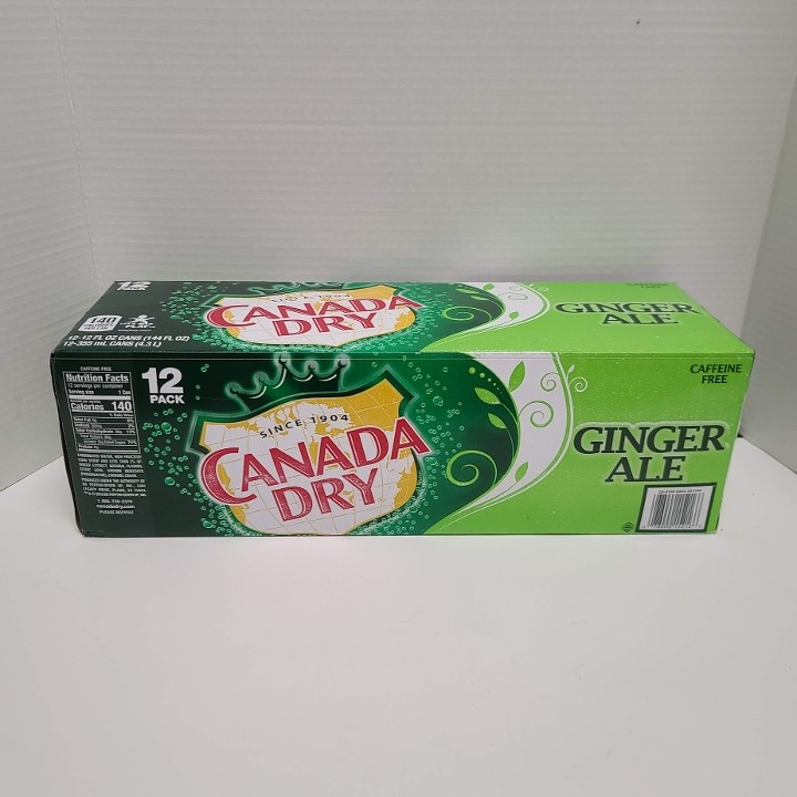 *Canada Dry Ginger Ale 12pk