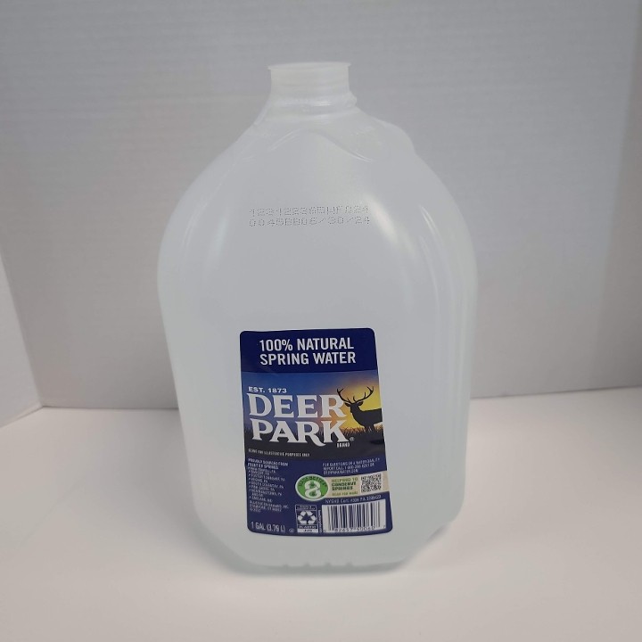 *Deer Park Water Gallon