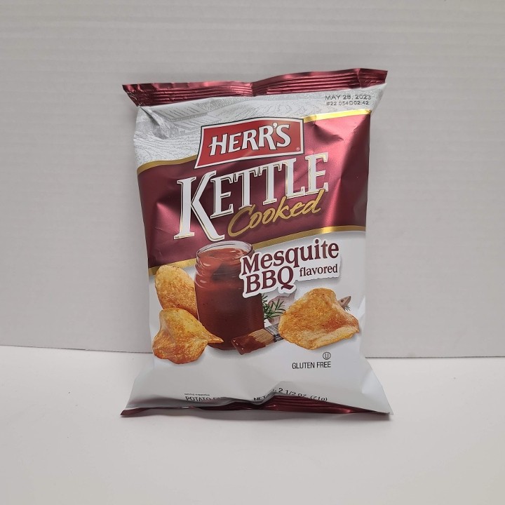 *Herr's Kettle Cooked Mesquite BBQ Small Bag