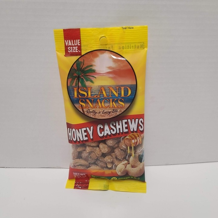 *Island Snacks Honey Cashews