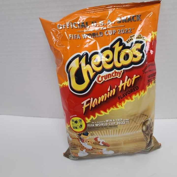 *Cheetos Crunchy Flamin' Hot Small Bag
