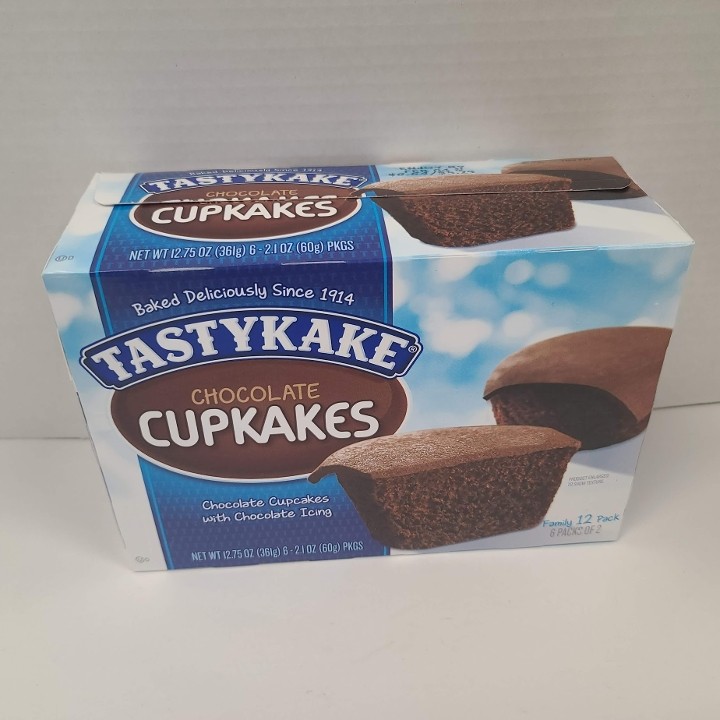 *Tastykake Creme Filled Chocolate Cupcake 3pk