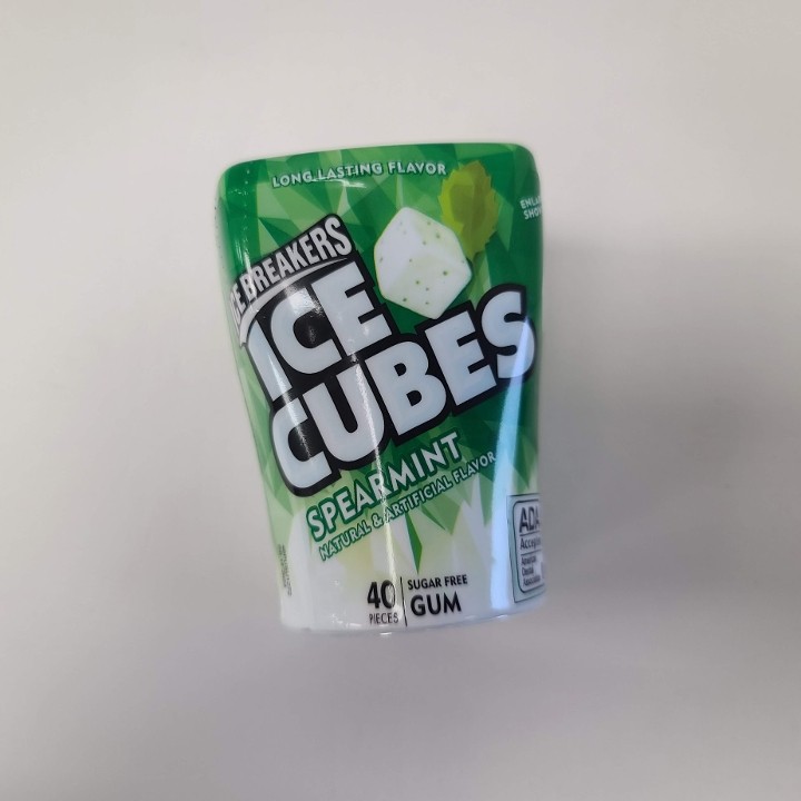 *Ice Breakers Ice Cubes Spearmint Gum 40pc