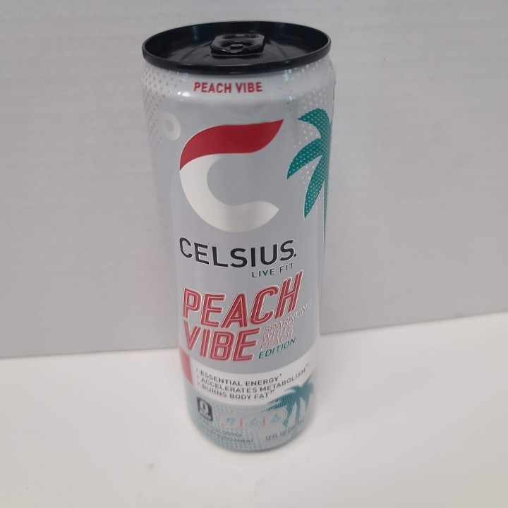 *Celsius Peach Vibe