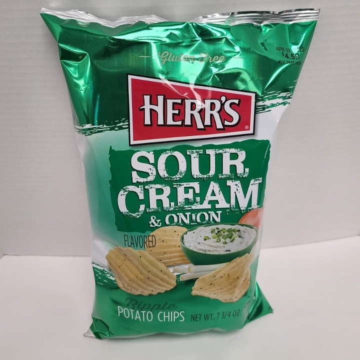 *Herr's Sour Cream & Onion Large Bag