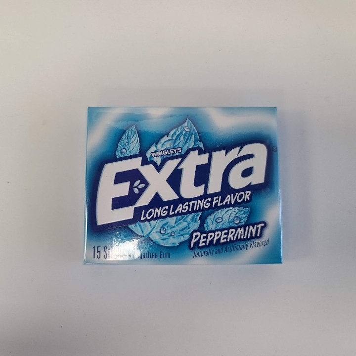 *Extra Peppermint Gum