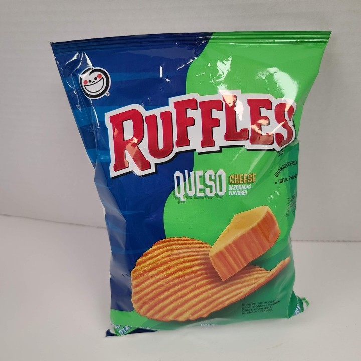 *Ruffles Queso Chips Small Bag