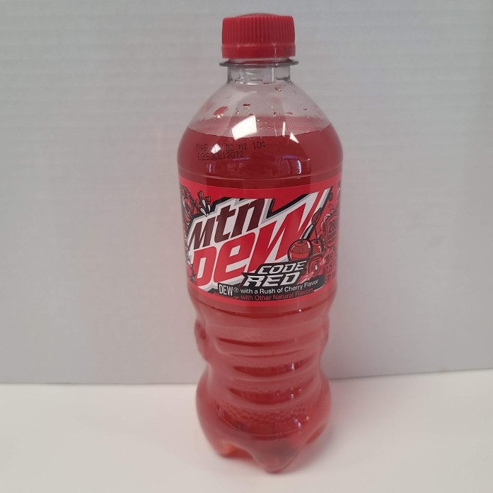 *Mountain Dew Code Red 20oz