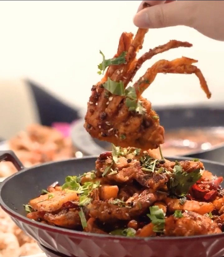 Sizzling Soft Shell Crab