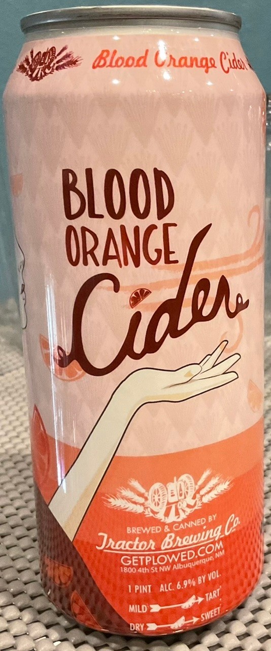 Blood Orange Cider Tractor