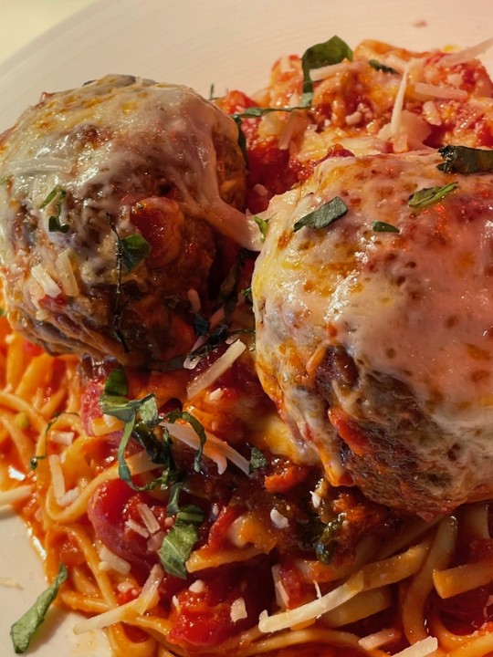 Linguine Meatballs