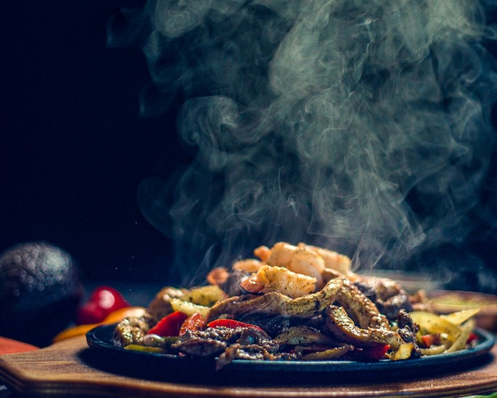 Fajitas - Steak w/Shrimp