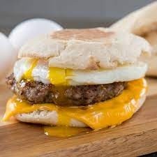 Sausage  Egg and Cheese Samich
