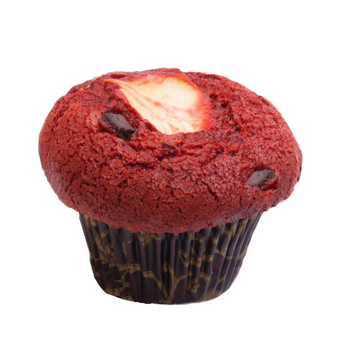 Red velvet cupcake with cream cheese 6oz