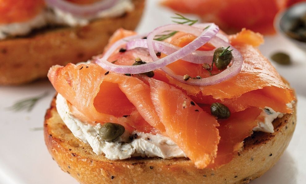 "Edgewood" Lox Bagel