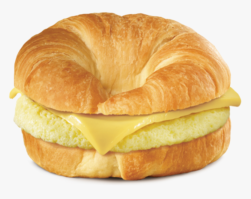 Croissant Breakfast Sandwich with Egg and Cheese
