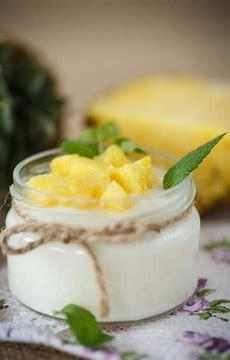 Yogurt and Pineapple