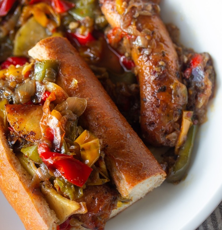Italian Sausage with peppers & onions