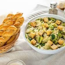 Caesar Salad & Breadsticks (Serves 2-3)