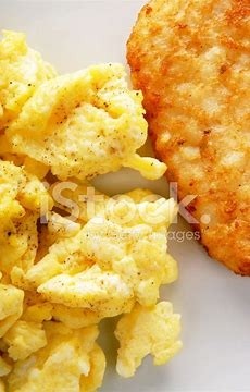Breakfast Plate - Egg and two Hashbrowns