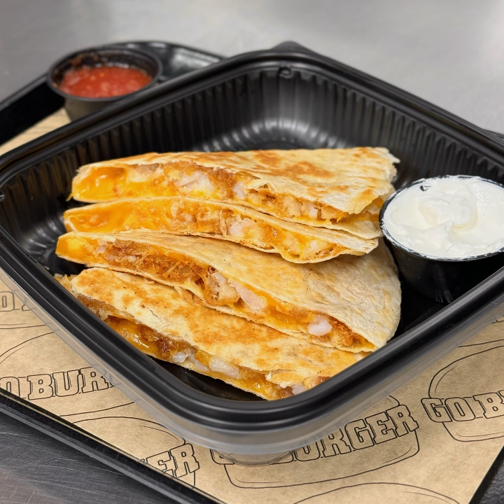 Fried Shrimp Quesadilla