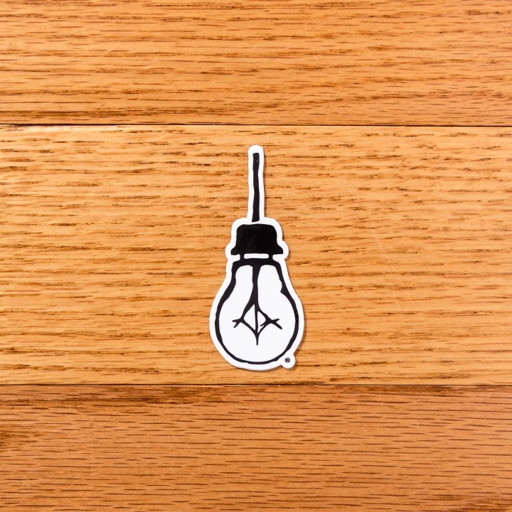 Side Project Light Bulb Sticker