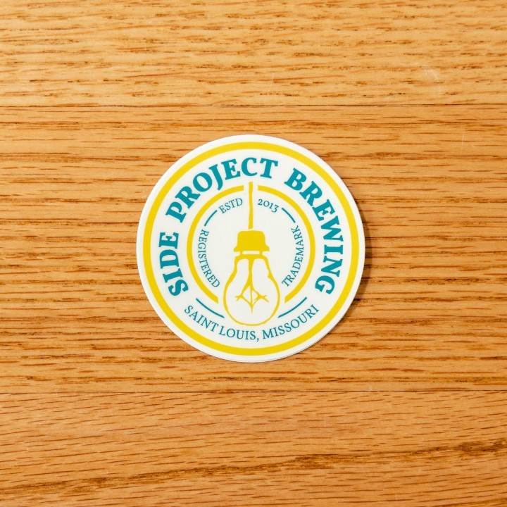 Side Project Green & Yellow Sticker