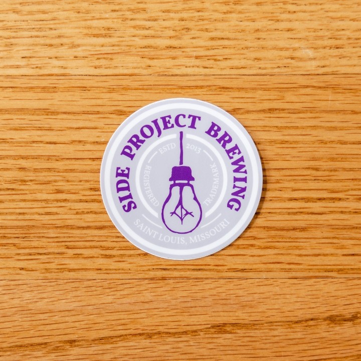 Side Project Light & Dark Purple Sticker