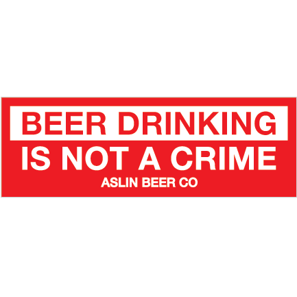 Beer Drinking Is Not A Crime: Red