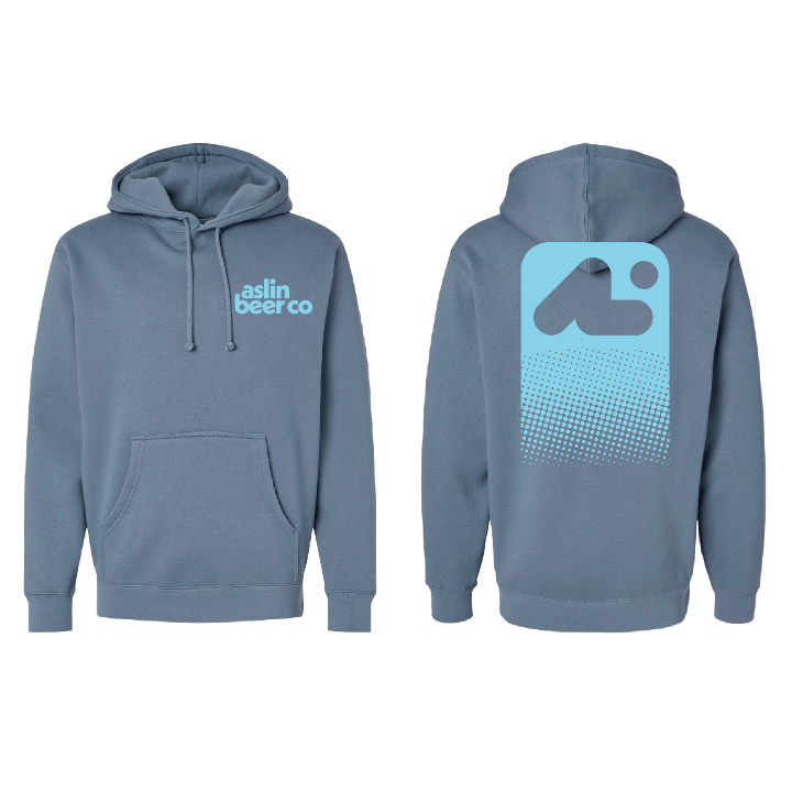 Heavyweight Pullover Hoodie: Storm Blue