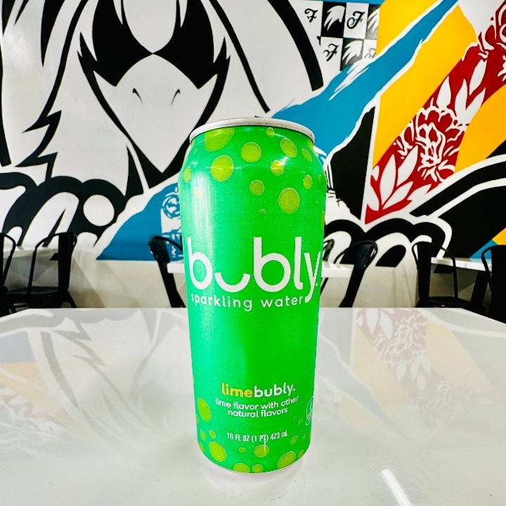 Bubbly Lime Soda Water