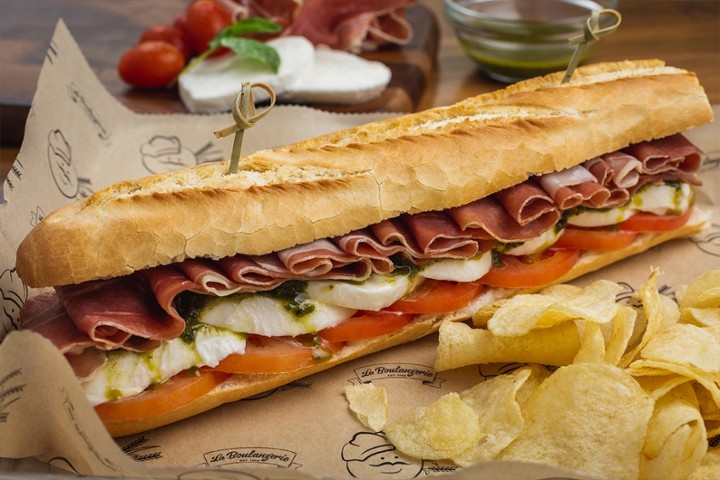Prosciutto & Mozzarella Sandwich
