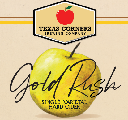 Single 12oz. Gold Rush Cider Can