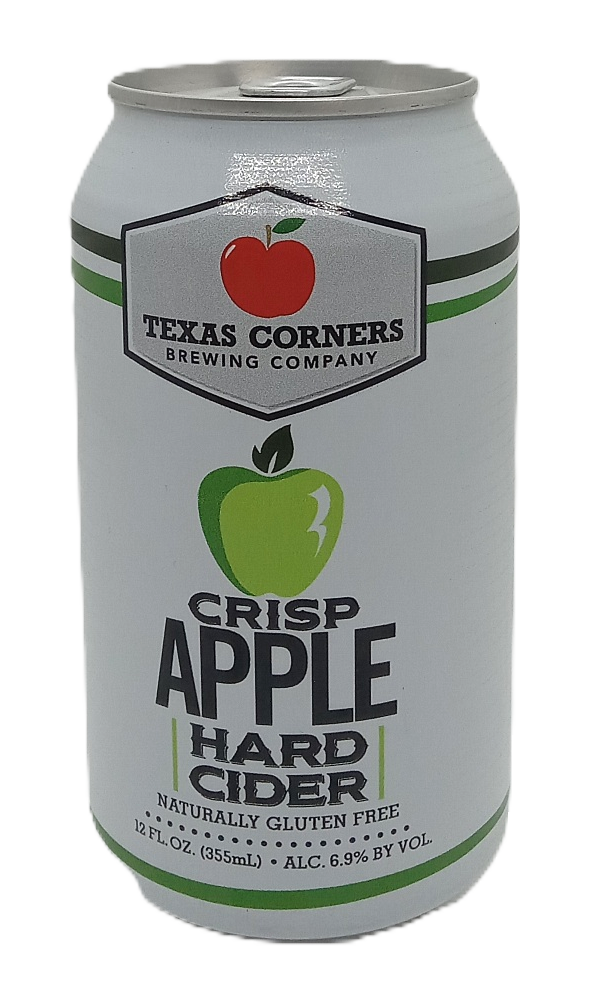 Single 12oz. Crisp Apple Cider Can