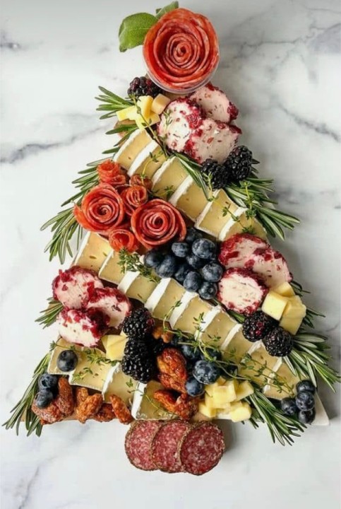 Holiday Charcuterie Tree